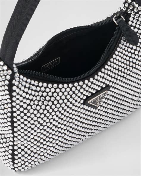 borsa prada brillantini lilla|borse prada donna online.